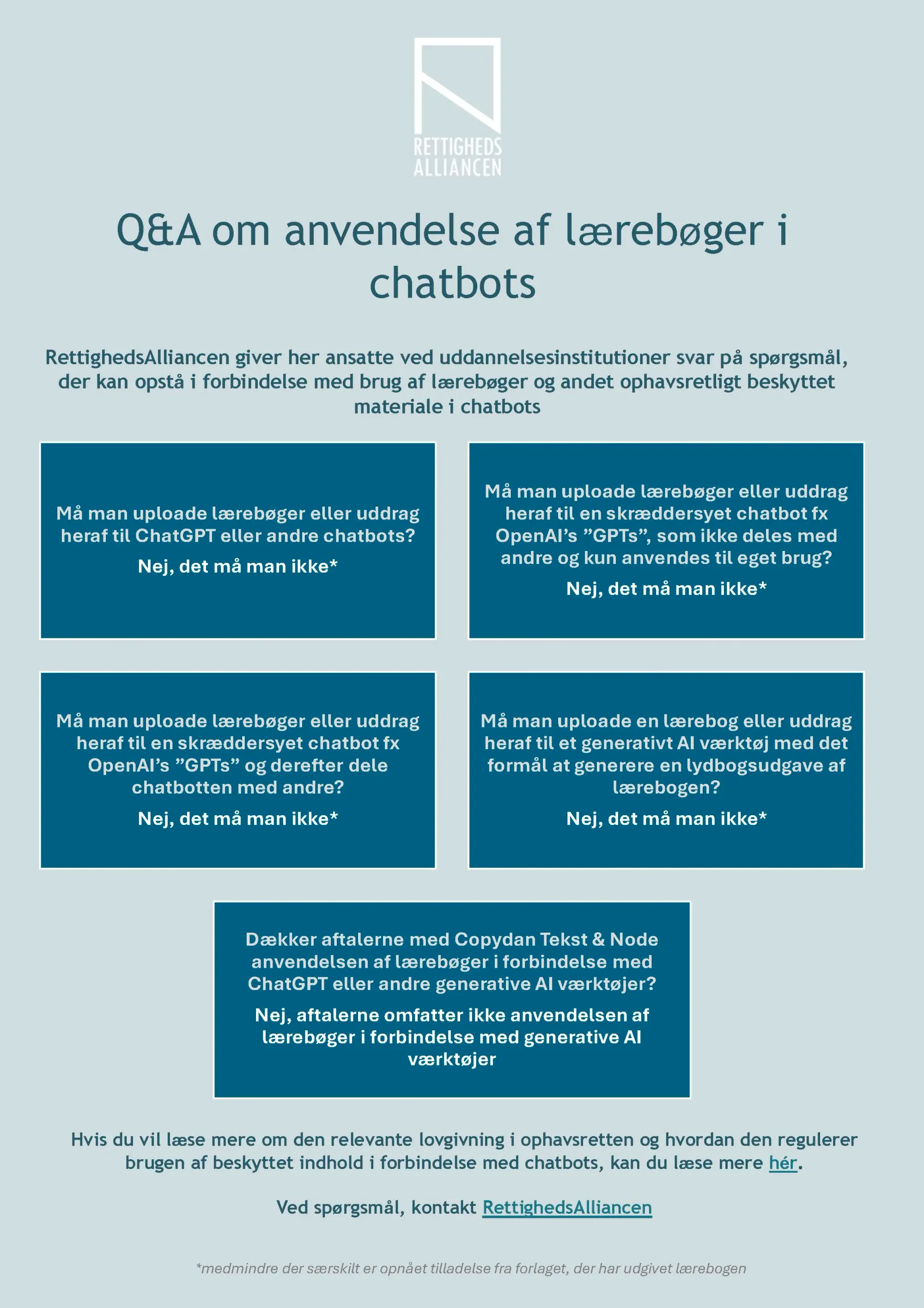Chatbots and Copyright: New Guidance for the Education Sector