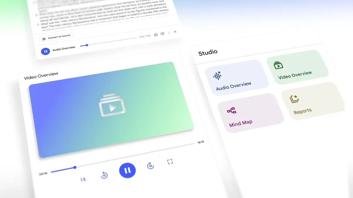 Google opdaterer NotebookLM med Video Overviews