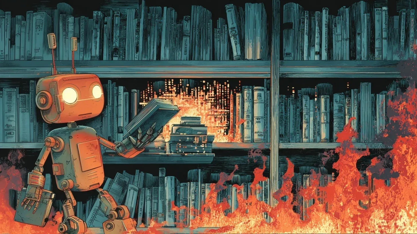 Ugens nyheder: Den digitale bogbrænding er begyndt