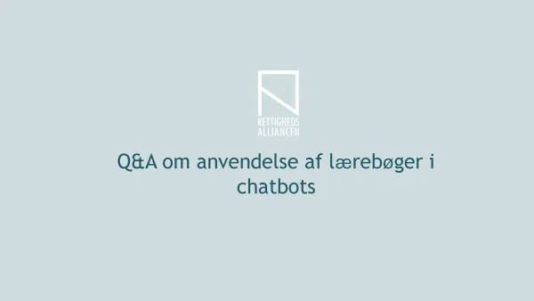 Chatbots og ophavsret: Ny vejledning til uddannelsessektoren