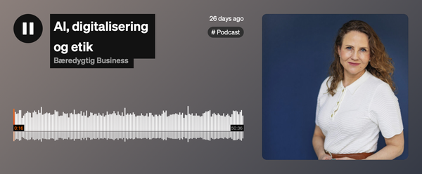 Podcast: AI, digitalisering og etik